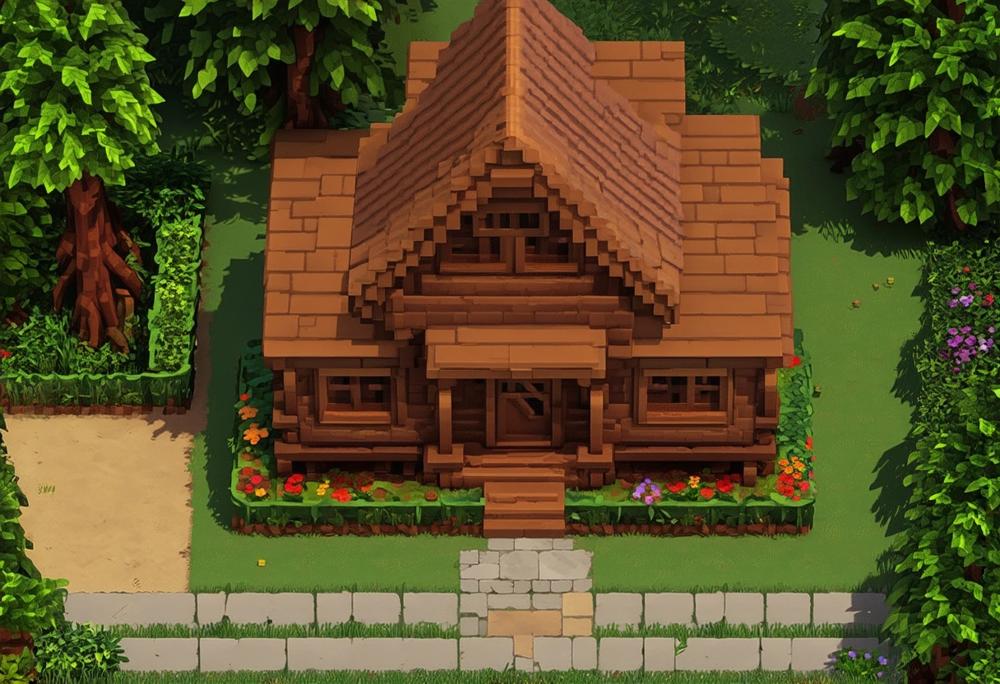 Jak zbudować ładny dom w minecraft z drewna – krok po kroku do