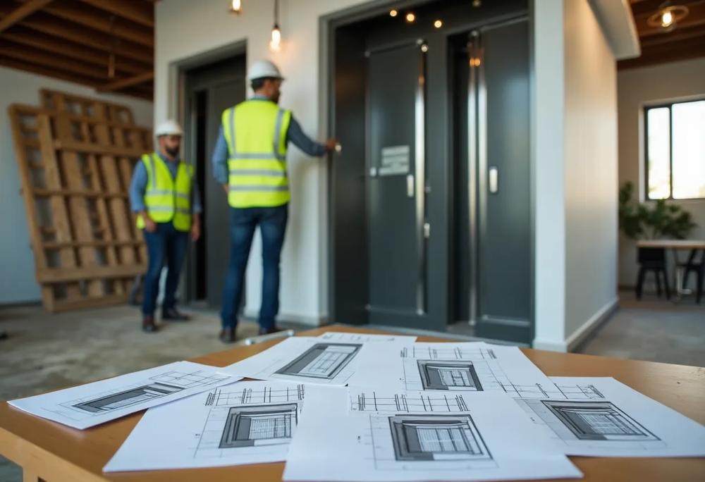 elevator installation