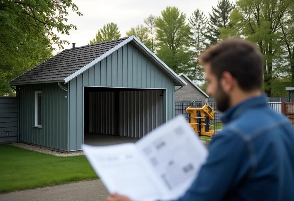 metal garage